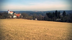 výhled na Kostelní Střimelice